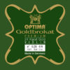 Optima goldbrokat premium 24 Karat Gold 0.26 ball end