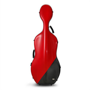 JML Carbon Fiber CL 3K Crimson Red Cello Case