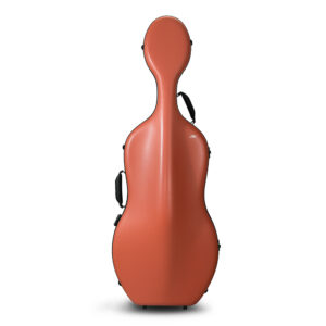 JML Carbon Fiber CL 6 Matte Tigerlily Orange Cello Case